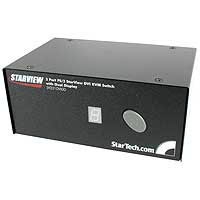 Startech.com 2 Port StarView DVI KVM Switch with Dual Display (SV221DVIDD)